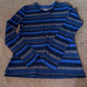 Cuddl Duds Fleece Top sz M